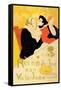 Reine de Joie-Henri de Toulouse-Lautrec-Framed Stretched Canvas