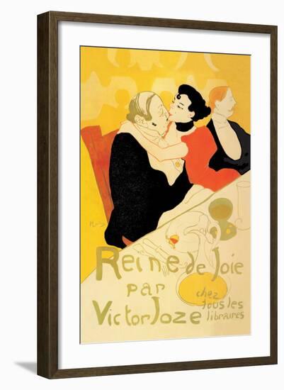 Reine de Joie-Henri de Toulouse-Lautrec-Framed Art Print