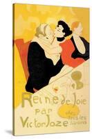 Reine de Joie-Henri de Toulouse-Lautrec-Stretched Canvas