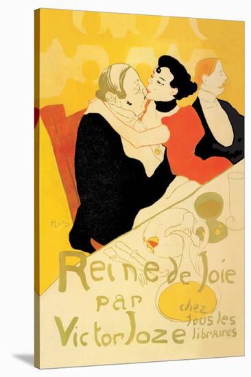 Reine de Joie-Henri de Toulouse-Lautrec-Stretched Canvas