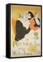Reine De Joie-Henri de Toulouse-Lautrec-Framed Stretched Canvas