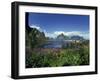 Reine Lofoten in Summer, Nominated Norway's Most Beautiful Village, Lofoten Islands, Norway-Dominic Harcourt-webster-Framed Photographic Print