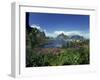 Reine Lofoten in Summer, Nominated Norway's Most Beautiful Village, Lofoten Islands, Norway-Dominic Harcourt-webster-Framed Photographic Print