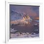 Reine' (Village), Lilandstinden, Moskenesoya (Island), Lofoten, 'Nordland' (County), Norway-Rainer Mirau-Framed Photographic Print