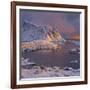 Reine' (Village), Lilandstinden, Moskenesoya (Island), Lofoten, 'Nordland' (County), Norway-Rainer Mirau-Framed Photographic Print