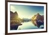 Reine Village, Lofoten Islands, Norway-Iakov Kalinin-Framed Photographic Print