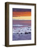 Reine' (Village), Moskenesoya (Island), Lofoten, 'Nordland' (County), Norway-Rainer Mirau-Framed Photographic Print