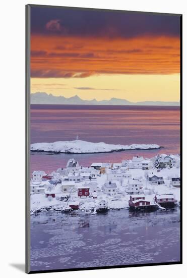 Reine' (Village), Moskenesoya (Island), Lofoten, 'Nordland' (County), Norway-Rainer Mirau-Mounted Photographic Print