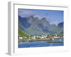 Reine Village of Moskenesoya, Lofoten Islands, Nordland, Norway, Scandinavia, Europe-Gavin Hellier-Framed Photographic Print