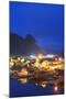 Reine Waterfront, Moskenesoy, Lofoten Islands, Norway, Scandinavia, Europe-Christian Kober-Mounted Photographic Print