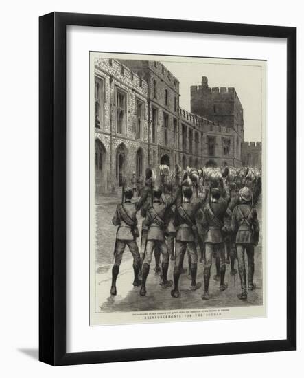 Reinforcements for the Soudan-null-Framed Giclee Print