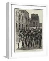 Reinforcements for the Soudan-null-Framed Giclee Print