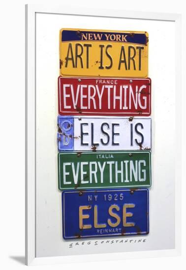 Reinhardt Everything Else-Gregory Constantine-Framed Giclee Print