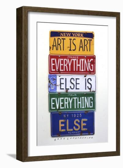 Reinhardt Everything Else-Gregory Constantine-Framed Giclee Print