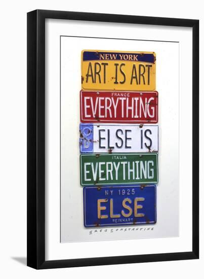 Reinhardt Everything Else-Gregory Constantine-Framed Giclee Print