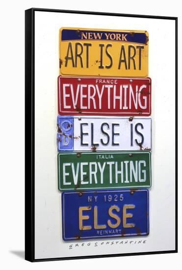 Reinhardt Everything Else-Gregory Constantine-Framed Stretched Canvas