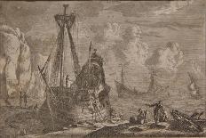 Battle of Livorno, 1653-64-Reinier Zeeman-Laminated Giclee Print