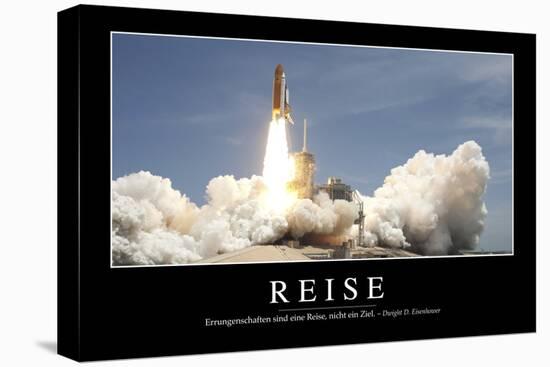 Reise: Motivationsposter Mit Inspirierendem Zitat-null-Stretched Canvas