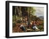 Reisigsammler Im Wiener Wald, 1855-Ferdinand Georg Waldmüller-Framed Giclee Print