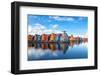 Reitdiephaven - Colorful Buildings on Water in Groningen, Netherlands-Olha Rohulya-Framed Photographic Print