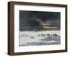 Reitende Indianer Im Schneesturm-Frank Buchser-Framed Giclee Print