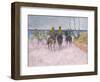 Reiter Am Strand (I) (Cavaliers Sur La Plage), 1902-Paul Gauguin-Framed Giclee Print