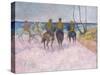 Reiter Am Strand (I) (Cavaliers Sur La Plage), 1902-Paul Gauguin-Stretched Canvas