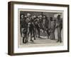 Rejected Addresses, a Scene at a Wayside Station-Gordon Frederick Browne-Framed Giclee Print