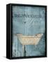 Rejuvenating Bath-Jace Grey-Framed Stretched Canvas