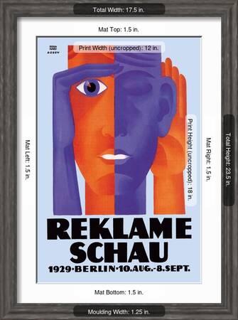 Reklame Schau' Prints - Fritz Rosen | AllPosters.com