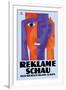 Reklame Schau-Fritz Rosen-Framed Art Print