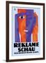 Reklame Schau-Fritz Rosen-Framed Art Print