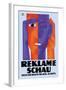 Reklame Schau-Fritz Rosen-Framed Art Print