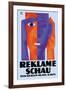 Reklame Schau-Fritz Rosen-Framed Art Print