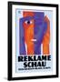 Reklame Schau-Fritz Rosen-Framed Art Print