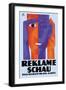 Reklame Schau-Fritz Rosen-Framed Art Print