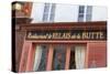 Relais de la Butte Restaurant-Cora Niele-Stretched Canvas