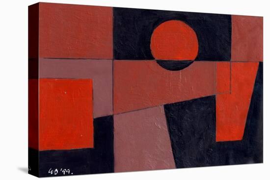 Related Reds with Black, 1999-George Dannatt-Stretched Canvas