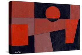 Related Reds with Black, 1999-George Dannatt-Stretched Canvas