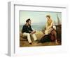 Relating His Adventures, 1881-William Oliver-Framed Giclee Print