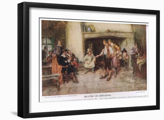 Relating His Grievances-Arthur David McCormick-Framed Giclee Print