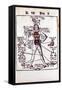 Relationship of the Organs of the Body, the Humours and Signs of the Zodiac, 1508-null-Framed Stretched Canvas