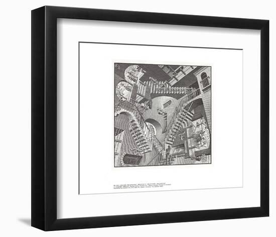 Relativity-M^C^ Escher-Framed Collectable Print