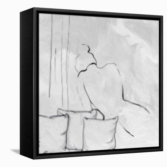 Relax I-Taylor Greene-Framed Stretched Canvas