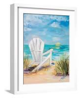 Relax in the Beach Breeze-Julie DeRice-Framed Art Print