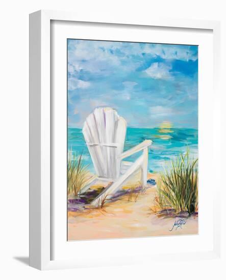 Relax in the Beach Breeze-Julie DeRice-Framed Art Print