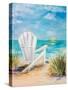 Relax in the Beach Breeze-Julie DeRice-Stretched Canvas