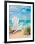 Relax in the Beach Breeze-Julie DeRice-Framed Art Print