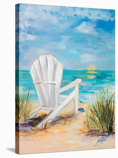 Relax in the Beach Breeze-Julie DeRice-Stretched Canvas