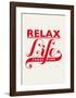 Relax, Life Takes Time-Hannes Beer-Framed Art Print